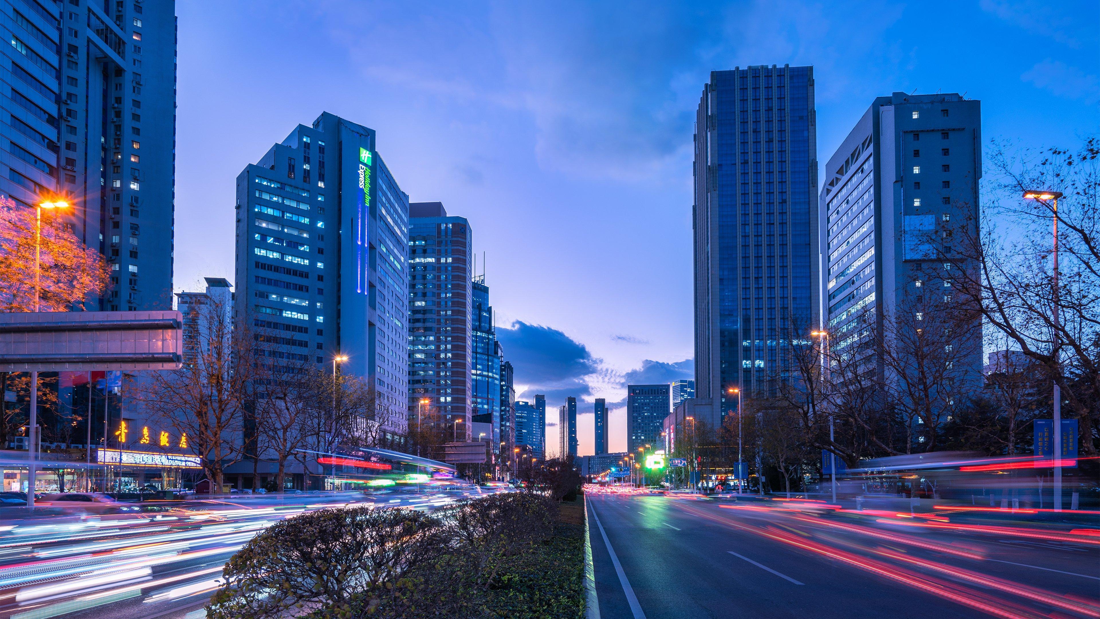 Holiday Inn Express Qingdao City Center, An Ihg Hotel Exterior foto